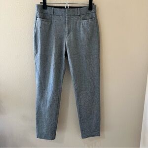 Banana Republic Skinny Sloan Dress Pants Gray Womens 2 Stretch Work Stretch